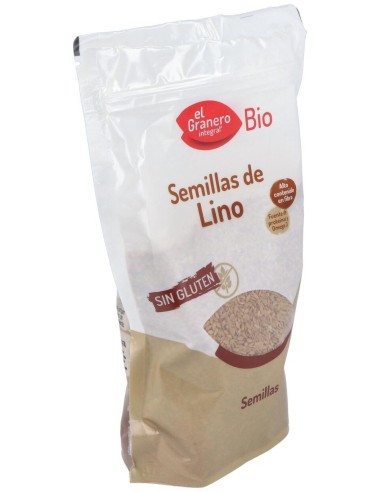 Semillas De Lino 500Gr.  Bio de El Granero