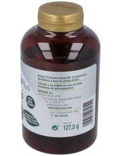 Ginkgo Biloba 250Cap. de El Granero 2