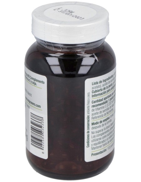 Vitagran E Forte (Vit. E Forte)  100Perlas de El Granero