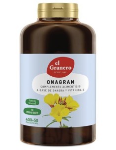 Onagran Aceite De Onagra 400+50Perlas de El Granero 2