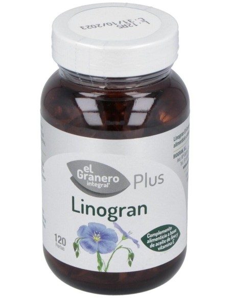 Linogran Aceite De Lino 120Perlas de El Granero