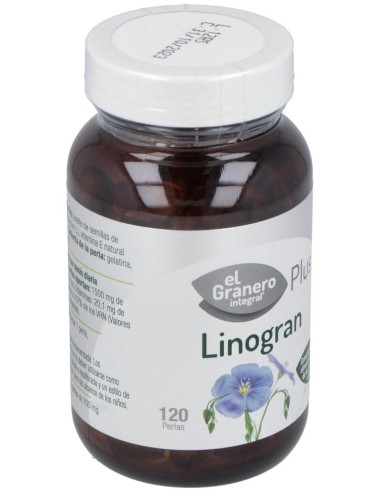Linogran Aceite De Lino 120Perlas de El Granero