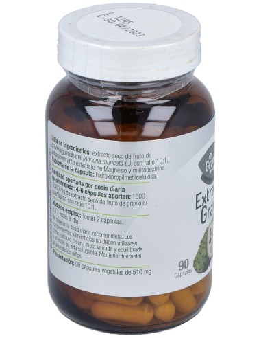 Extracto De Graviola 90Cap. de El Granero