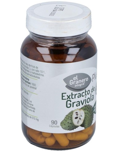 Extracto De Graviola 90Cap. de El Granero