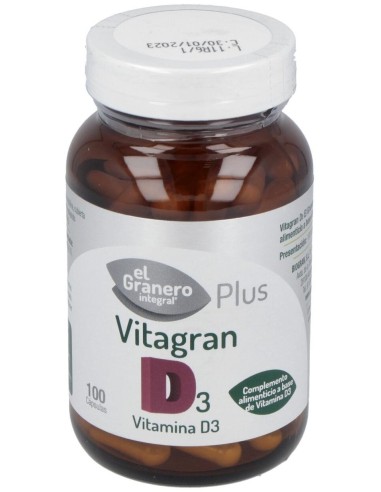 Vitagran D3 100Cap. de El Granero