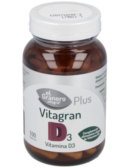 Vitagran D3 100Cap. de El Granero