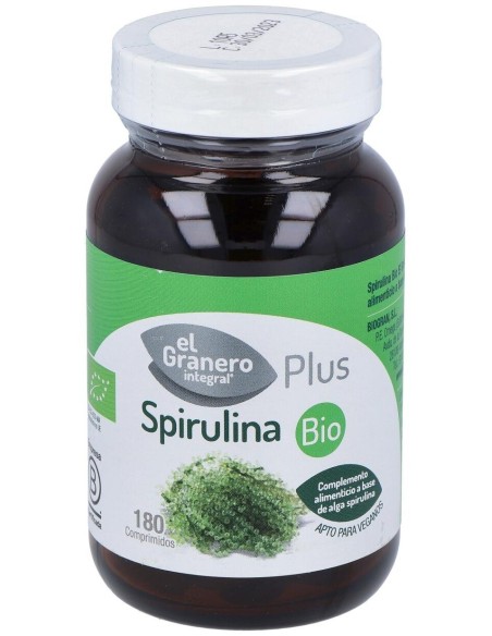 Espirulina Bio 180Comp. de El Granero