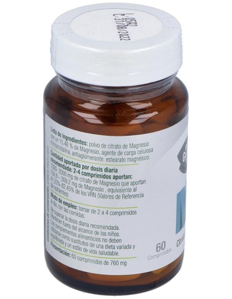 Mg 500 (Citrato De Magnesio) 60Comp. de El Granero