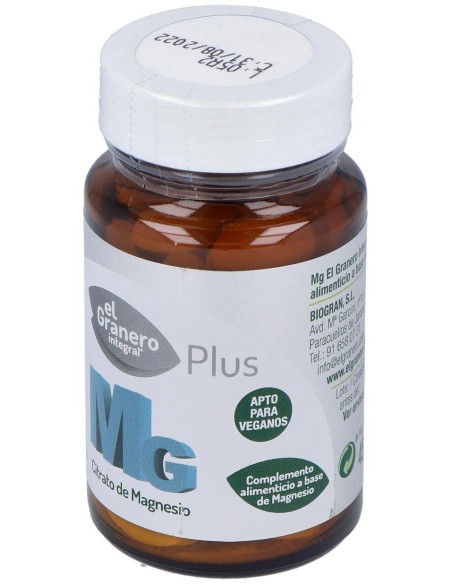 Mg 500 (Citrato De Magnesio) 60Comp. de El Granero