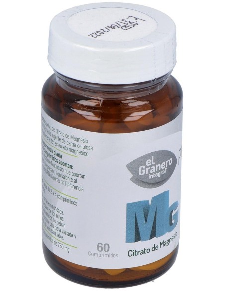 Mg 500 (Citrato De Magnesio) 60Comp. de El Granero