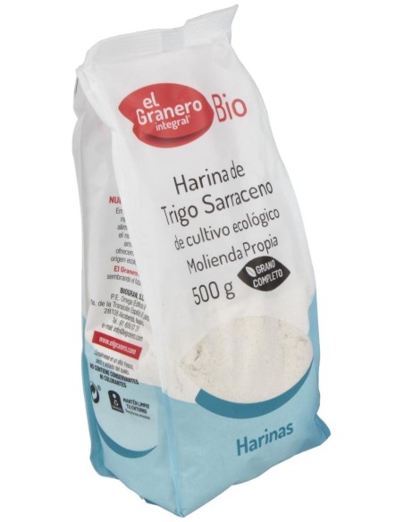 Harina De Trigo Sarraceno Bio, 500 G de El Granero Integral