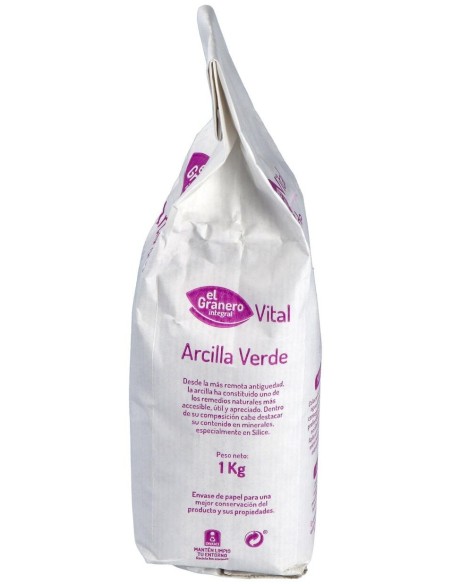 Arcilla Verde 1Kg. de El Granero