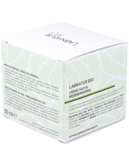 Crema Facial Regeneradora Rosa Mosqueta 50Ml. Bio de Labnatur Bio