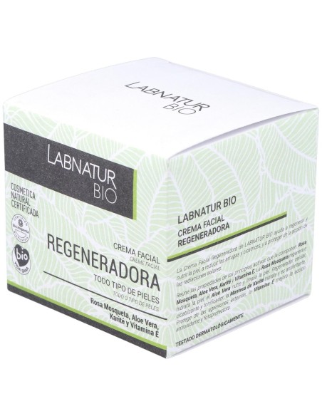 Crema Facial Regeneradora Rosa Mosqueta 50Ml. Bio de Labnatur Bio