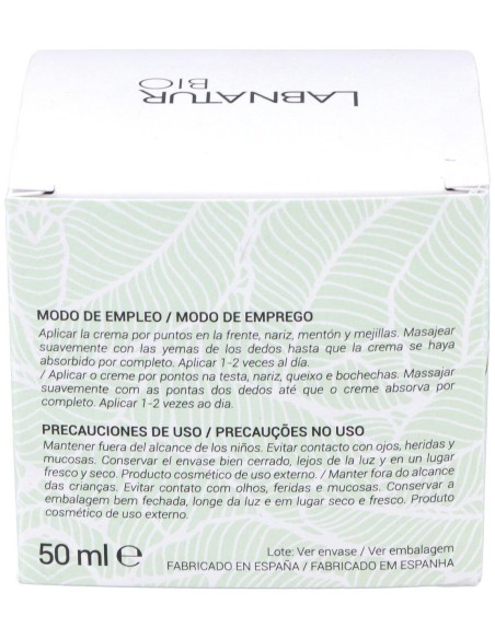Crema Facial Hidratante Pieles Sensibles 50Ml. Bio de Labnatur Bio