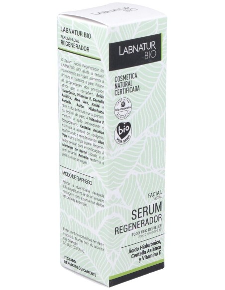 Serum Facial Regenerador Centella Asiatica 30M Bio de Labnatur Bio
