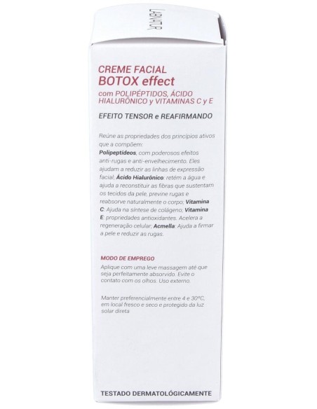 Crema Facial Botox Efecto Tensor 50Ml. Labnatur de Labnatur Bio