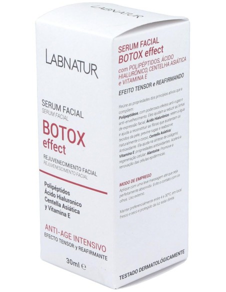 Serum Facial Botox Efecto Tensor 30Ml. Labnatur de Labnatur Bio