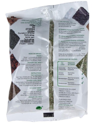 Cola De Caballo Bolsa 50Gr. de Soria Natural