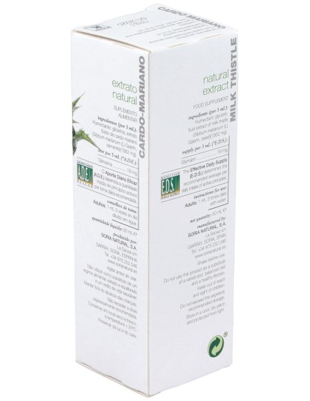 Ext. Cardo Mariano S/Al 50Ml de Soria Natural