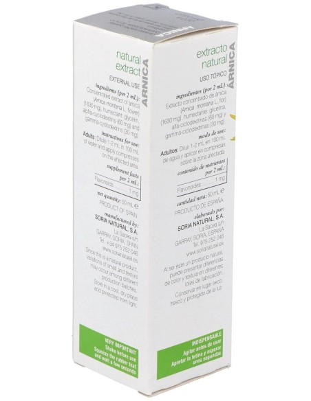 Ext. Arnica Xxi 50Ml. S/Al de Soria Natural