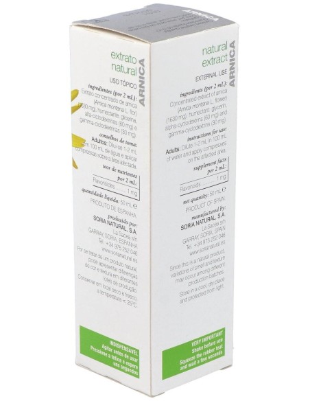 Ext. Arnica Xxi 50Ml. S/Al de Soria Natural