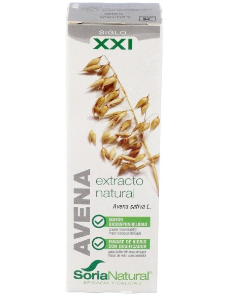 Ext. Avena Xxi  50Ml. S/Al de Soria Natural