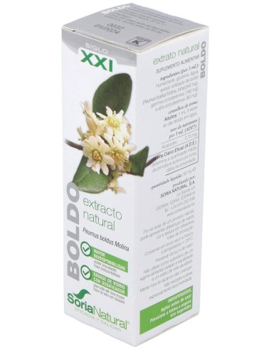 Ext. Boldo Xxi 50Ml. S/Al de Soria Natural