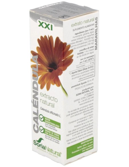 Ext. Calendula Xxi 50Ml. S/Al de Soria Natural