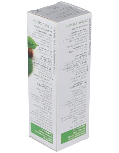 Ext. Castaño De Indias Xxi 50Ml. S/Al de Soria Natural