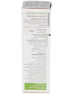 Ext. Damiana Xxi 50Ml. S/Al de Soria Natural 2