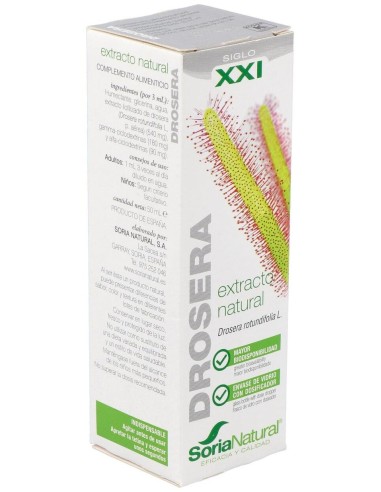 Ext. Drosera Xxi 50Ml. S/Al de Soria Natural