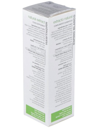 Ext. Espino Blanco Xxi 50Ml. S/Al de Soria Natural