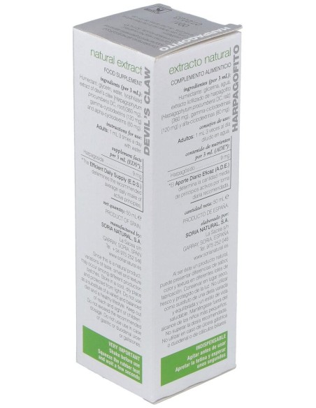 Ext. Harpagofito Xxi 50Ml. S/Al de Soria Natural