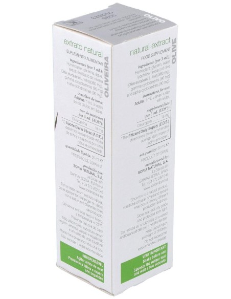 Ext. Olivo Xxi 50Ml. S/Al de Soria Natural
