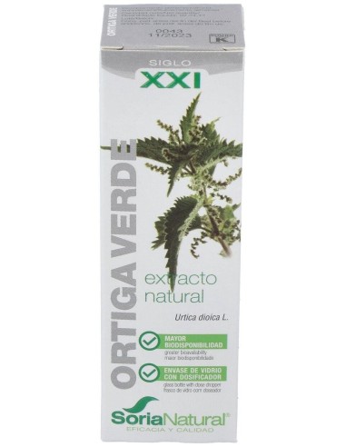 Ext. Ortiga Verde Xxi 50Ml. S/Al de Soria Natural