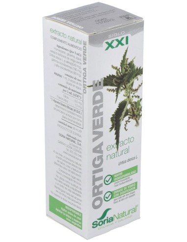 Ext. Ortiga Verde Xxi 50Ml. S/Al de Soria Natural