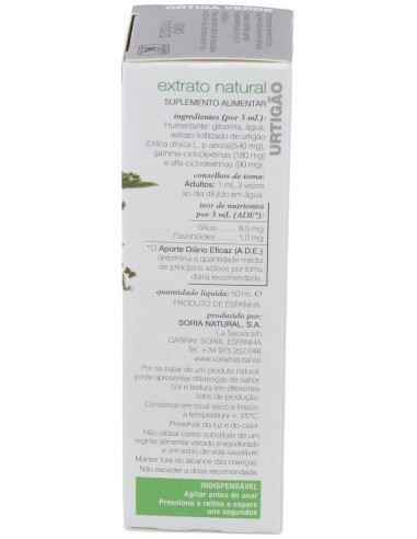 Ext. Ortiga Verde Xxi 50Ml. S/Al de Soria Natural