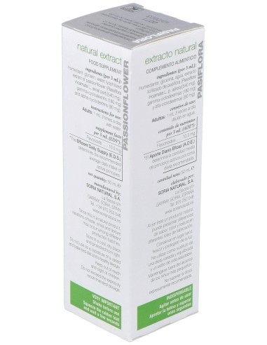 Ext. Pasiflora Xxi 50Ml. S/Al de Soria Natural