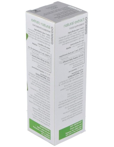 Ext. Ginkgo Biloba Xxi 50Ml. S/Al de Soria Natural