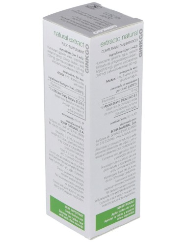 Ext. Ginkgo Biloba Xxi 50Ml. S/Al de Soria Natural