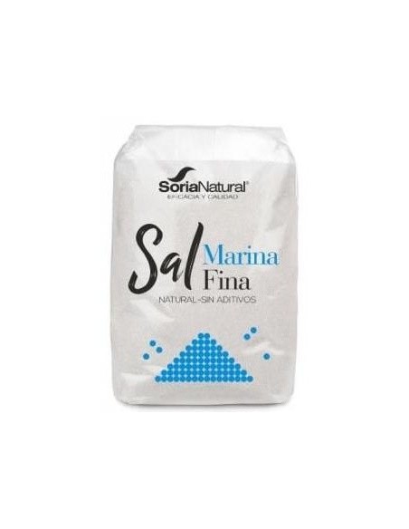 Sal Marina Fina 1Kg. de Soria Natural