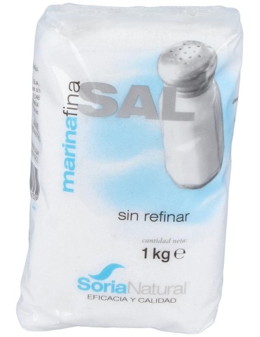 Sal Marina Fina 1Kg. de Soria Natural