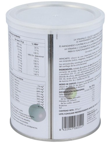 Mincartil Clasic 300Gr de Soria Natural