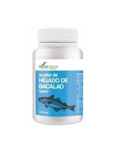Aceite De Higado De Bacalao 125Perlas de Soria Natural