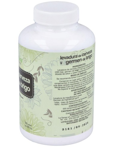 Germen Trigo-Levadura Cerveza Comprimido de Alecosor Soria Natural