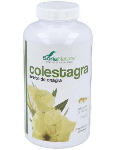 Aceite De Onagra Colestagra 500Perlas de Soria Natural