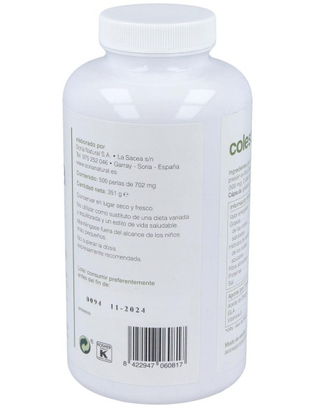 Aceite De Onagra Colestagra 500Perlas de Soria Natural
