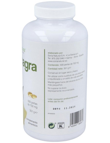 Aceite De Onagra Colestagra 500Perlas de Soria Natural