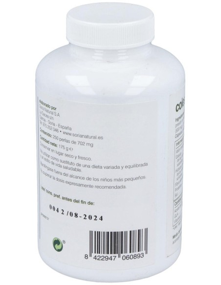 Aceite De Onagra Colestagra 250Perlas de Soria Natural